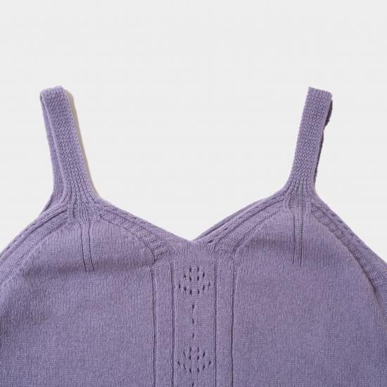 JöICEADDED ジョイスアディッド 「Knitted Camisole Top」- WEEKENDER