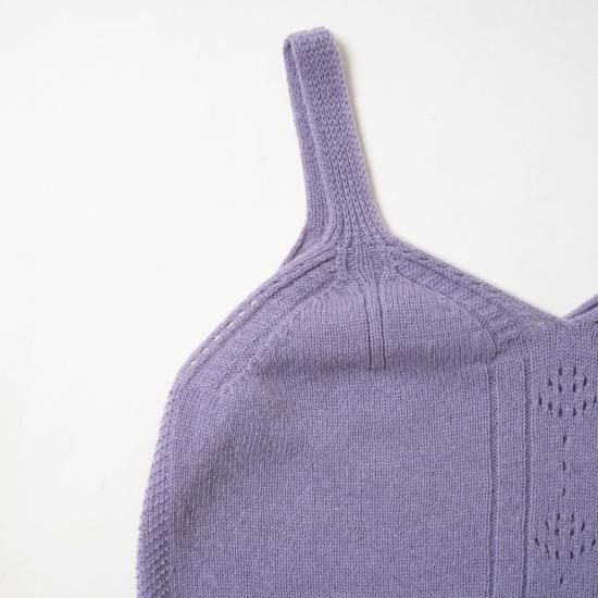 JöICEADDED ジョイスアディッド 「Knitted Camisole Top」- WEEKENDER