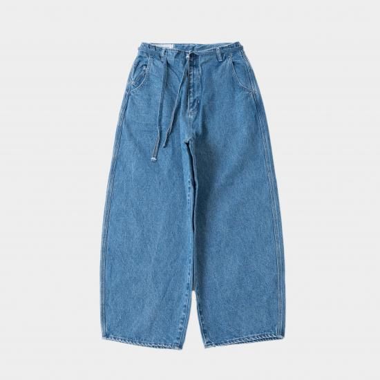 JöICEADDED ジョイスアディッド 「Round wide denim Trousers