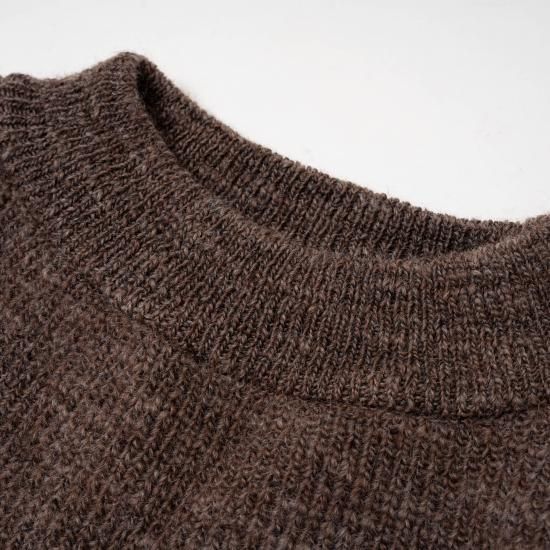 MITTAN ミッタン 「ウルグアイスラブNMウールセーター KN-35