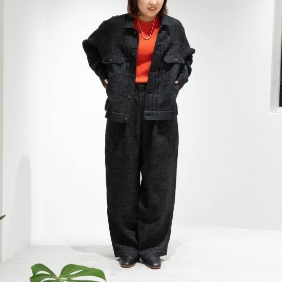 comm.arch. コム・アーチ「Wool Linen Tweed Jacket」－ WEEKENDER