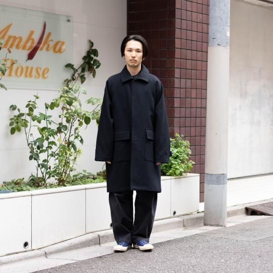 STILL BY HAND スティルバイハンド 「Wool・Nylon Balcollar Coat