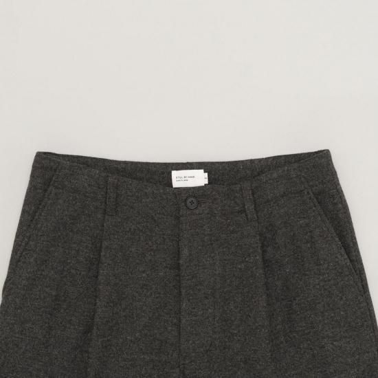 STILL BY HAND スティルバイハンド 「Wool・Nylon wide pants