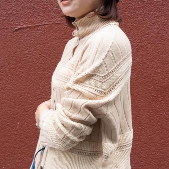 JöICEADDED ジョイスアディッド 「Cotton Knit Sweater」- WEEKENDER