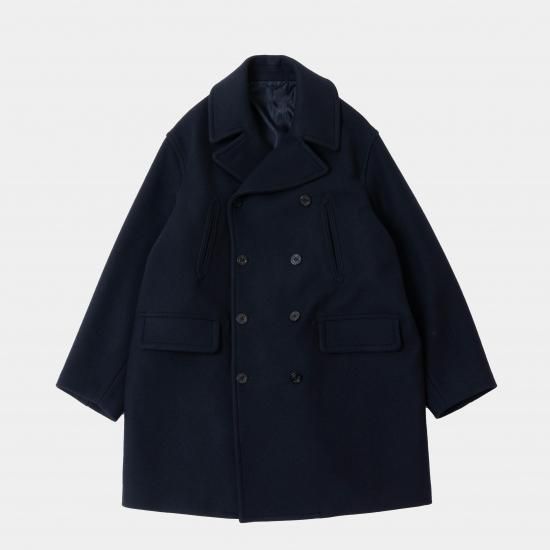 blurhms ブラームス 「Wool Melton 10B Pea Coat」 - WEEKENDER SHOP