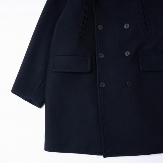 blurhms ブラームス 「Wool Melton 10B Pea Coat」 - WEEKENDER SHOP