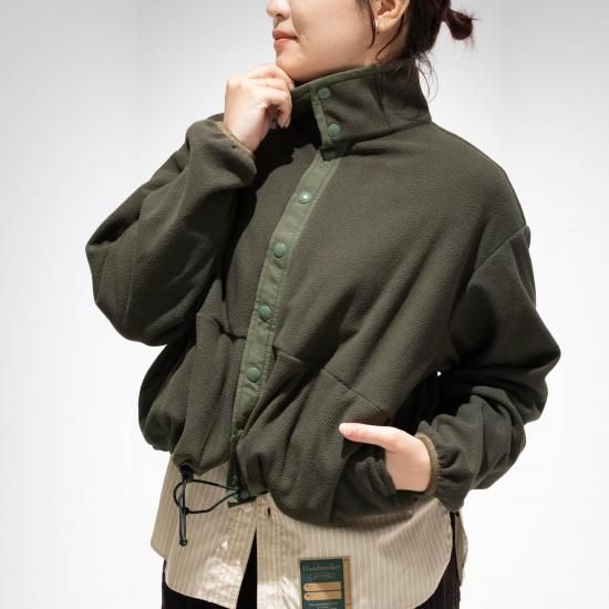 MEYAME メヤメ 「FLEECE SNAP SHORT JACKET」 - WEEKENDER SHOP ANDEL