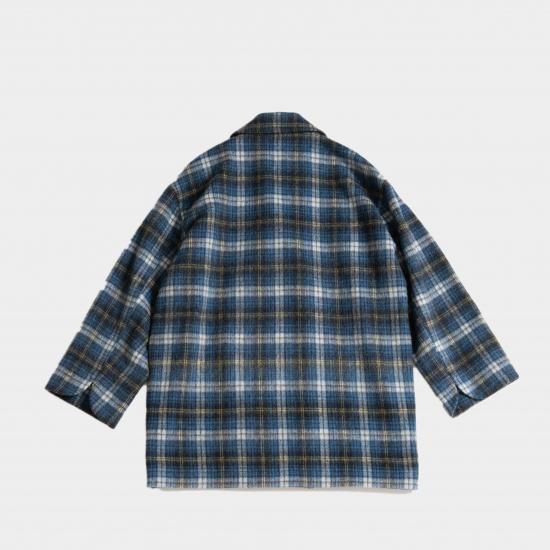 MEYME メヤメ GLENCHECK LINEN JACKET 美品 MEYAME メヤメ 「WOOL CHECK DOUBLE COAT」 - WEEKENDER SHOP ANDEL