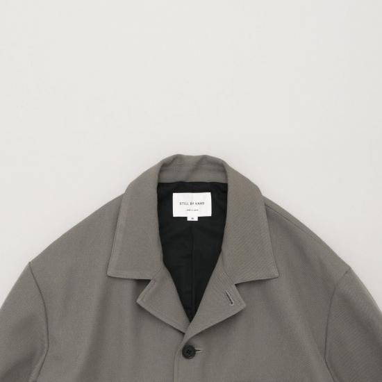 STILL BY HAND スティルバイハンド 「ウールサージ素材 カバーオール