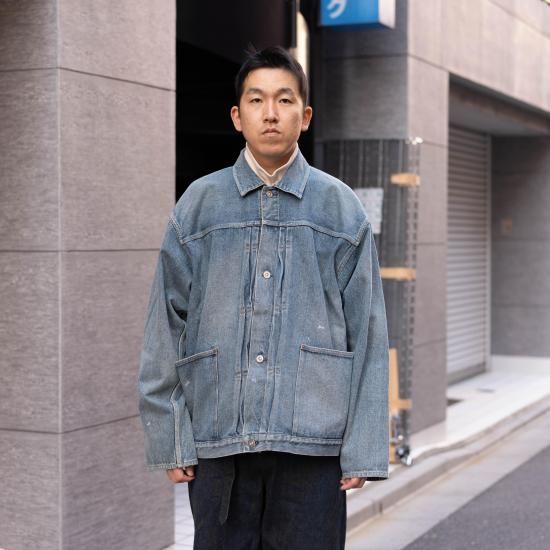 ジャケット・アウター kotohayokozawa denim like pleats jacket YOKO SAKAMOTO ヨーコサカモト 「PLEATS JACKET」- WEEKENDER SHOP