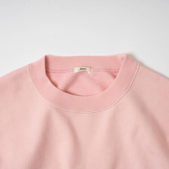 awasa アワサ 「スーピマエイジングコットン クルーネック スウェット