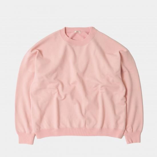 awasa アワサ 「スーピマエイジングコットン クルーネック スウェット