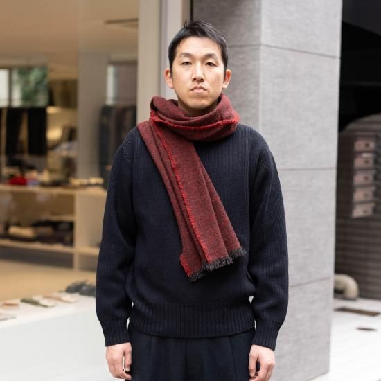 comm.arch. コム・アーチ「Hand Framed Crew Neck P/O」－ WEEKENDER SHOP