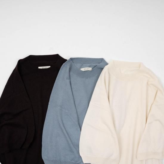 FUJI フジ 「SILK CASHMERE S/S KNIT」－WEEKENDER SHOP