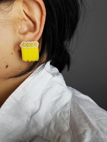 再入荷！tamas(タマス）ピアス・イヤリング”Halo”（ポスト位置