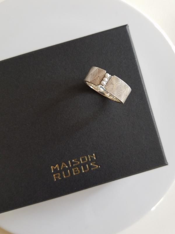 15号再入荷 MAISON RUBUS(メゾンルーバス)art deco リング(M 15号再入荷 MAISON RUBUS(メゾンルーバス)art deco リング(M