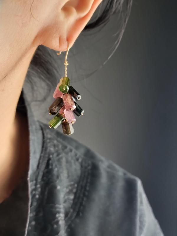 MAISON RUBUS. メゾンルーバス　天然石ピアス MAISON RUBUS. メゾンルーバス｜alugue pierce
