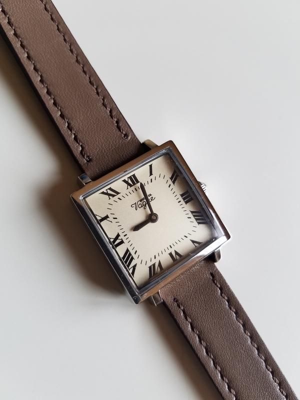 vague watch carre 稼働品