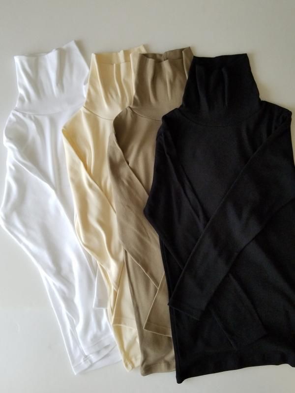 Fabrique En France ファブリケ アン フランス タートルネックtシャツ 長袖 ネコポス指定可 バナナブラウン 川越 レディースセレクトショップ Fabrique En France ファブリケ アン フランス タートルネックtシャツ 長袖 ネコポス指定可 バナナブラウン 川越 レディースセレクトショップ