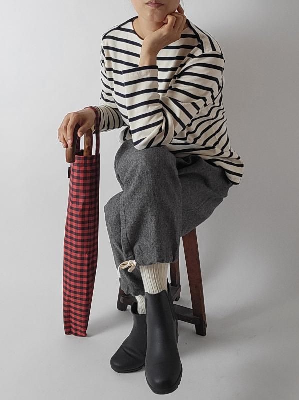 Honnete (オネット)Vカラージャンプスーツ High Count Linen Honnete (オネット)Vカラージャンプスーツ High Count Linen