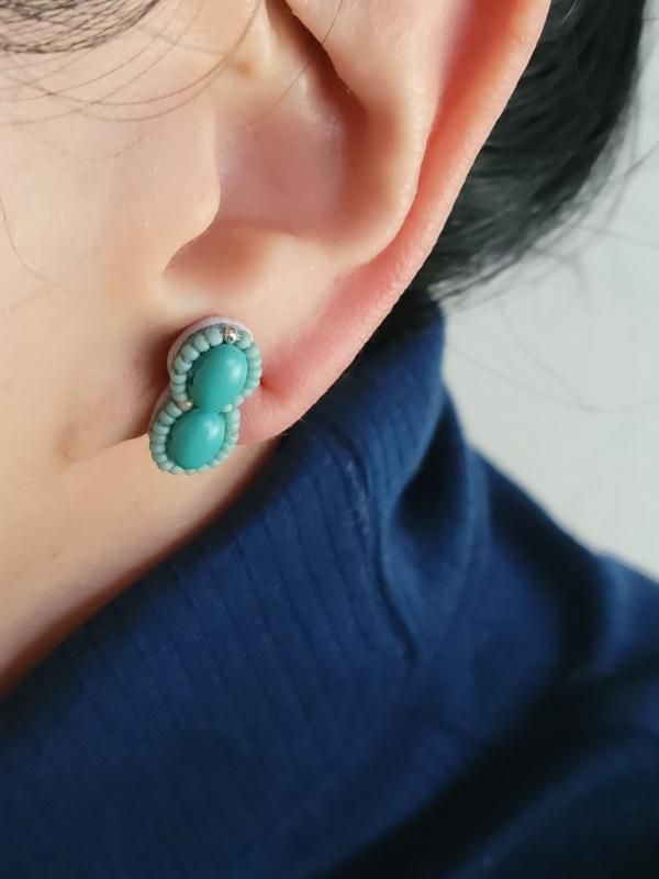 新品⭐️未使用　タマス　tamas suisen水色ピアス 新品⭐️未使用 タマス tamas suisen水色ピアス 新品⭐️未使用 タマス