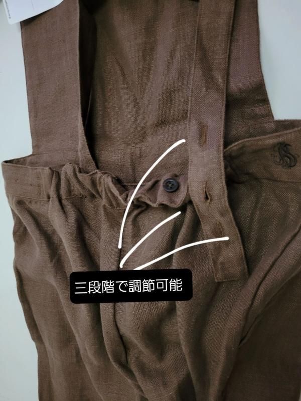ボヘミアンズ　サロペット Bohemians(ボヘミアンズ) 当店オリジナル別注 リネンサロペット