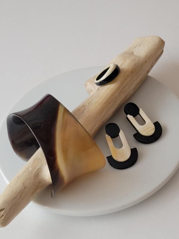 L'INDOCHINEUR（ランドシヌール） バングル Buffalo horn
