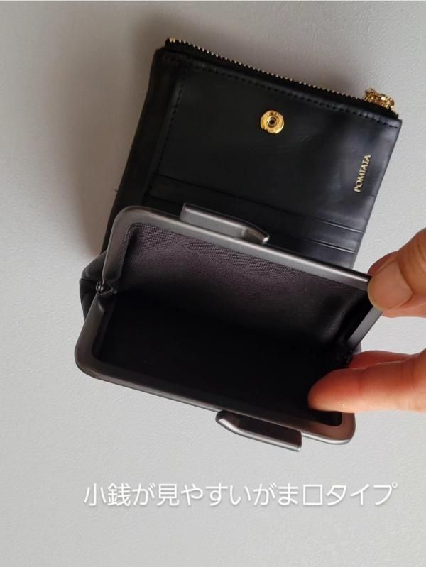 2024AW POMTATA (ポンタタ)当店別注 クロコ型押し牛革 Lジップ 2024AW POMTATA (ポンタタ)当店別注 クロコ型押し牛革 Lジップ