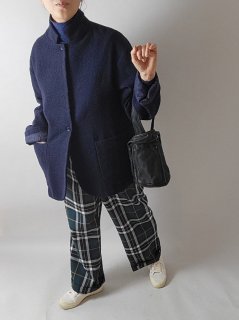 Honnete （オネット）ショートコートジャケット　Heavy Weight Washed Wool