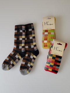 H FOOT WEAR （エイチフットウェア）Socks / ALREQUIN ソックス（Made in Portugal)　　　【ネコポス指定可能】