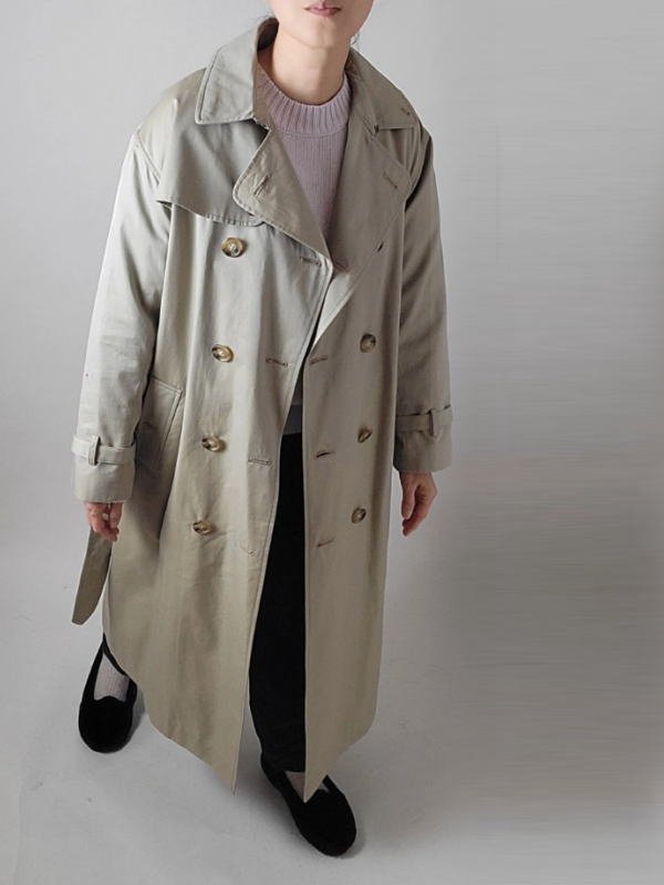 2023AW SOUTIENCOL (スティアンコル )Loose Trench ルーズトレンチ