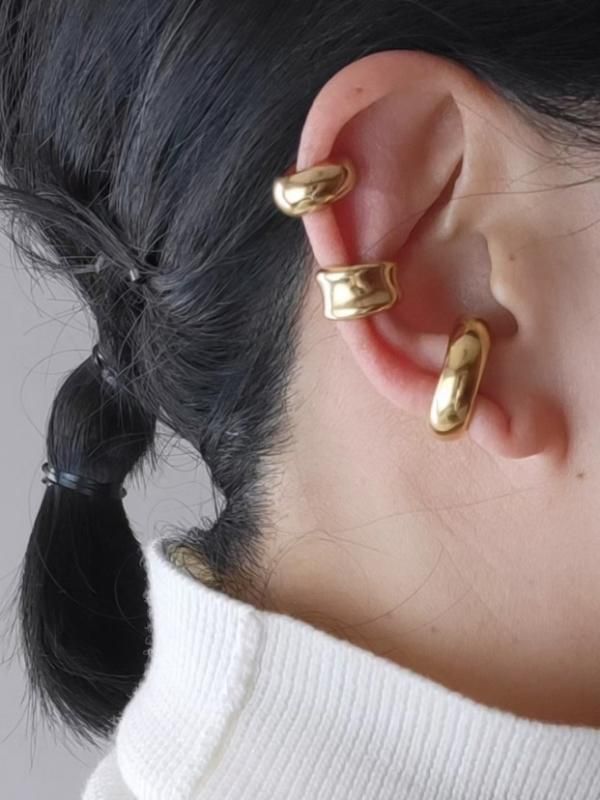 期間限定価格商品 STRONG 留まっ VEIN EARCUFF SILVER ours 深水光太 アクセサリー