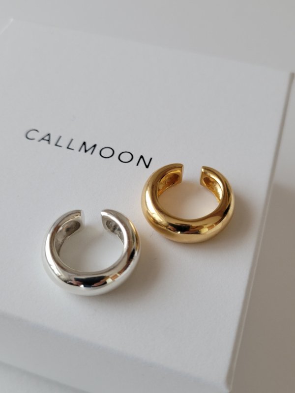 CALLMOON（コールムーン）JUPITER ear cuff SILVER GOLD（イヤカフ） - バナナブラウン -  川越レディースセレクトショップ