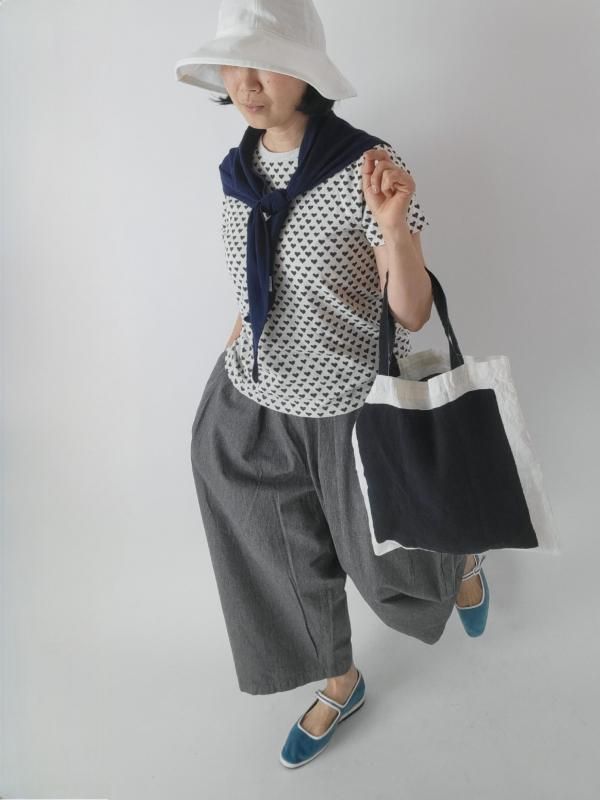 ボヘミアンズ　Bohemians フレンチスリーブシャツ Bohemians(ボヘミアンズ) フレンチスリーブシャツ ROSE BANDANA