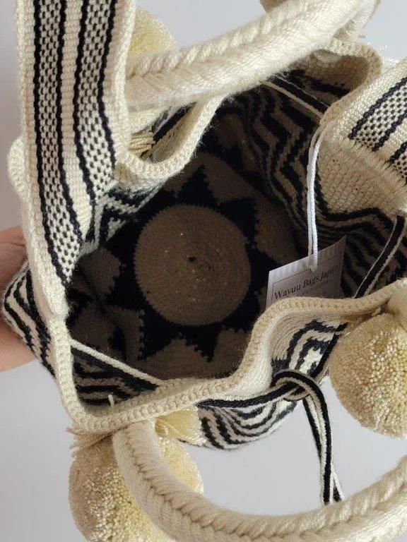 ワユー ショルダーバッグ（Wayuu Bags Japan／バナナブラウン別注） Wayuu Bags Japan (ワユーバッグスジャパン) ハンドメイド2WAY