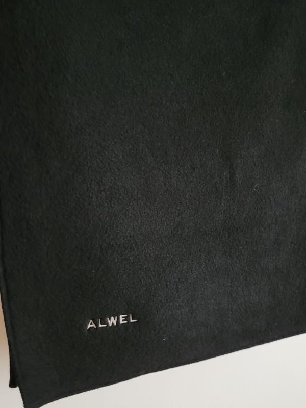ALWEL ブラック ネックウォーマー ALWEL ブラック ネックウォーマー
