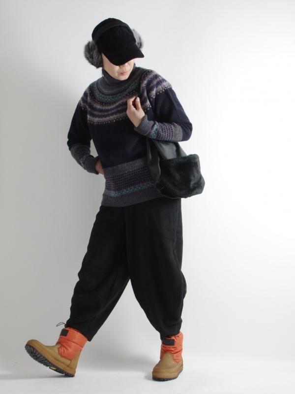 owen barry イヤーマフ リアルシープスキン UK製 華やかで温もり