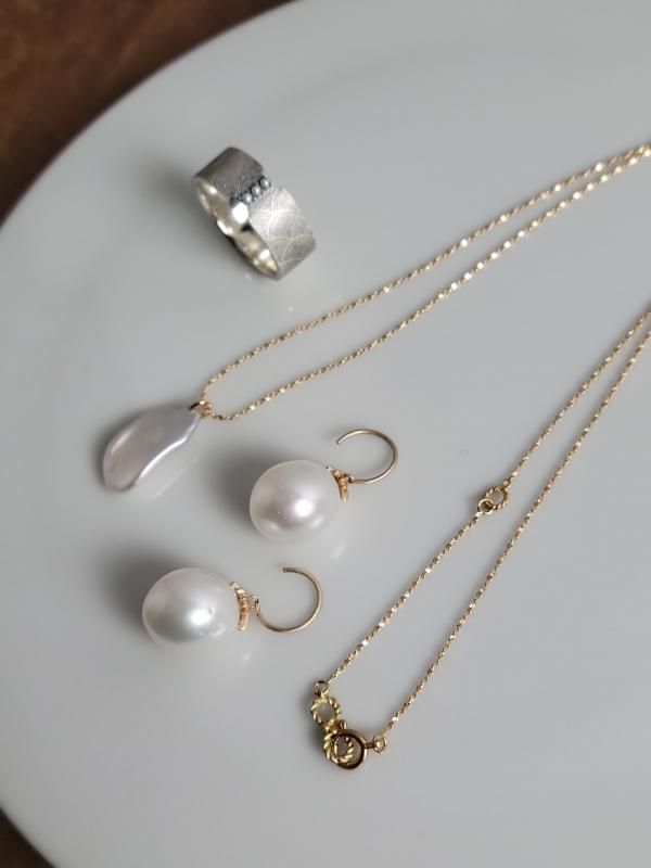 MAISON RUBUS（メゾンルーバス） ネックレス feather necklace