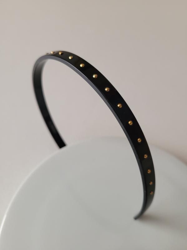 France Luxe （フランス ラックス） 1/4 スタッズ カチューシャ