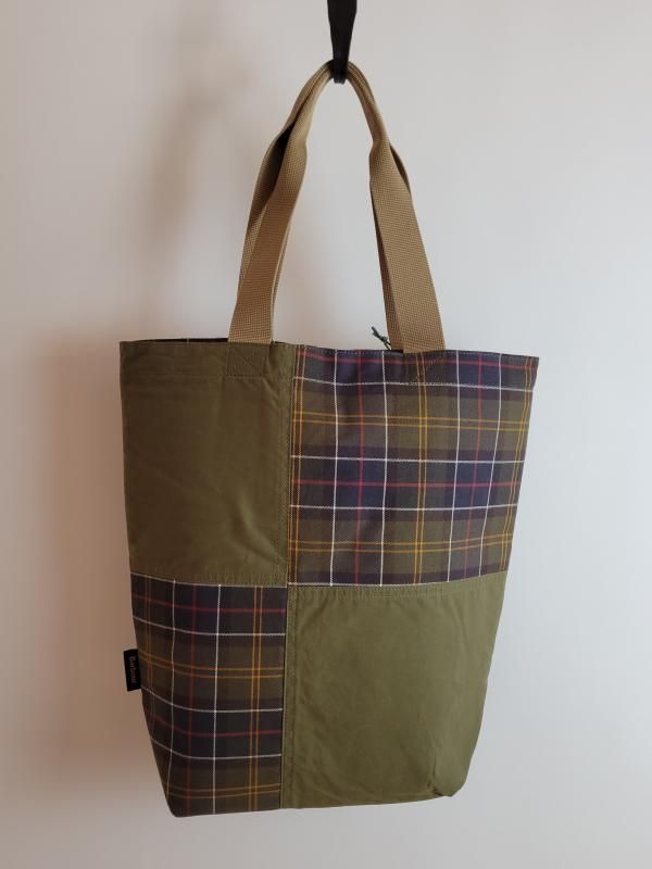 Barbour(バブアー) トランスポートパッチワーク TOTE BAG