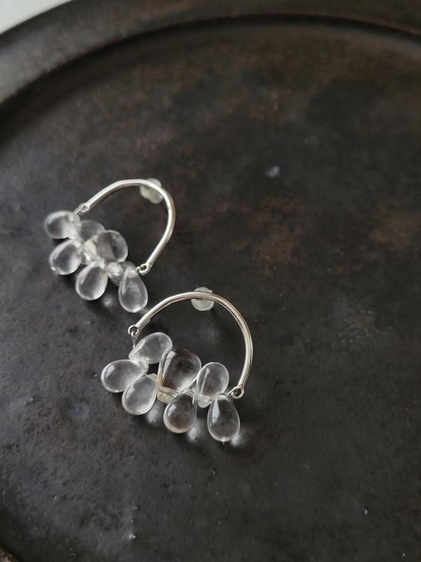 【monshiro】モンシロ ヨモギドロップパール2WAYピアス yomogi drop pearl 2way earring (2way) – monshiro official