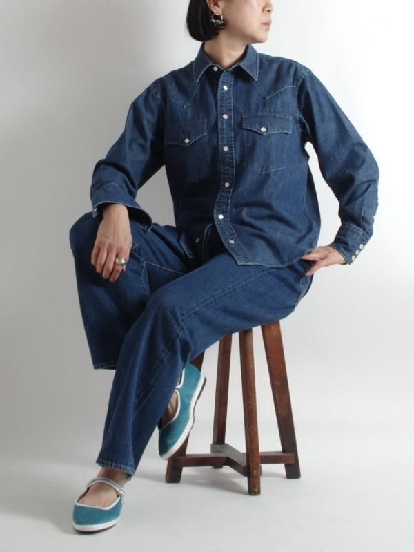 「HAND ROOM (ハンドルーム)」デニム HAND ROOM（ハンドルーム） ジーンズ 5P STRAIGHT DENIM/デニムパンツ