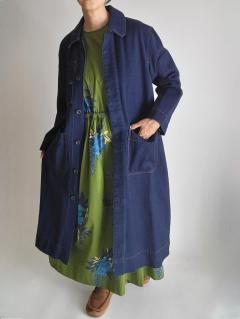 <img class='new_mark_img1' src='https://img.shop-pro.jp/img/new/icons8.gif' style='border:none;display:inline;margin:0px;padding:0px;width:auto;' />TOASTʥȡȡPatch Pocket Japanese Denim Coat / Indigo