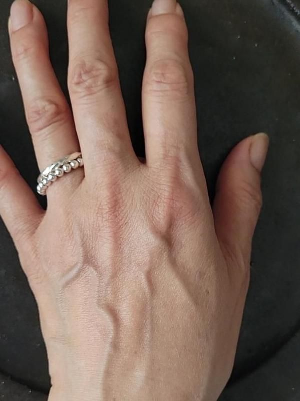 エリッカニコラスビケイ　幅広プレーン　シルバーリング③ エリッカニコラスビケイ 幅広プレーン シルバーリング③ エリッカ