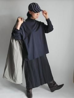 <img class='new_mark_img1' src='https://img.shop-pro.jp/img/new/icons8.gif' style='border:none;display:inline;margin:0px;padding:0px;width:auto;' />ALWEL(륦) MOCK NECK PO SHIRTS  HEAVY JERSEYˡڥͥݥǽ