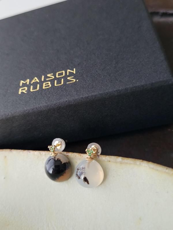MAISON RUBUS（メゾンルーバス）ピアス foret piece montana