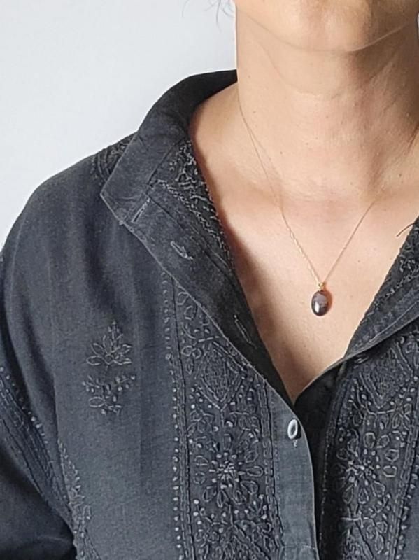 ✰美品✰MAISON　RUBUS　メゾンルーバス天然石ネックレス MAISON RUBUS（メゾンルーバス） レーヴネックレス トルマリン