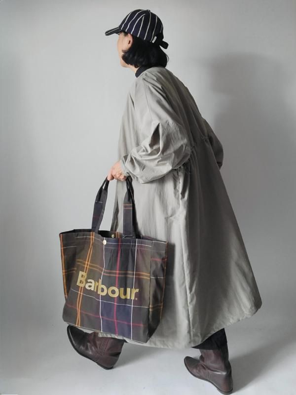Barbour(バブアー) Telfield Tartan トートバッグ - バナナブラウン
