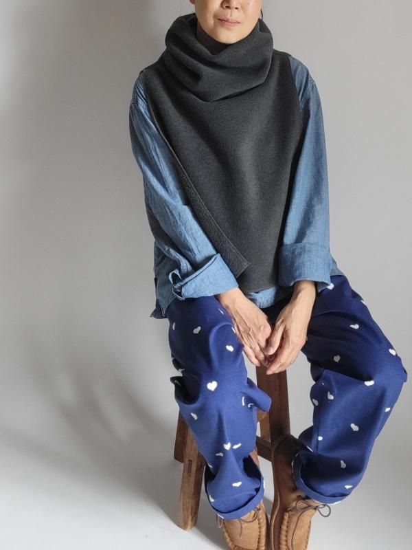 KAPITAL（キャピタル）高密度ツイル アオザイカーゴパンツ - バナナ