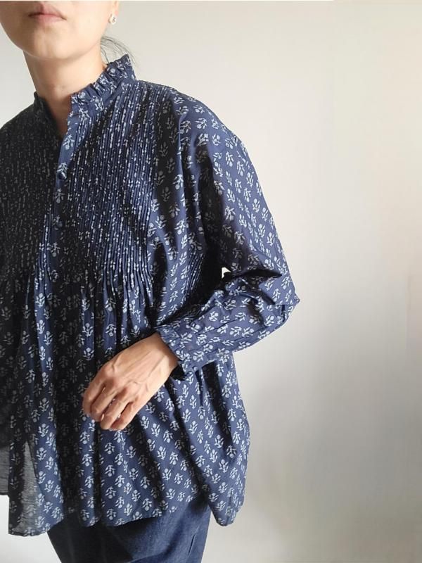 maison de soil（メゾンドソイル）ミニタックバンドカラーフリル